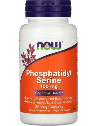 Phosphatidyl Serine, 100 mg, 60 Veg Capsules