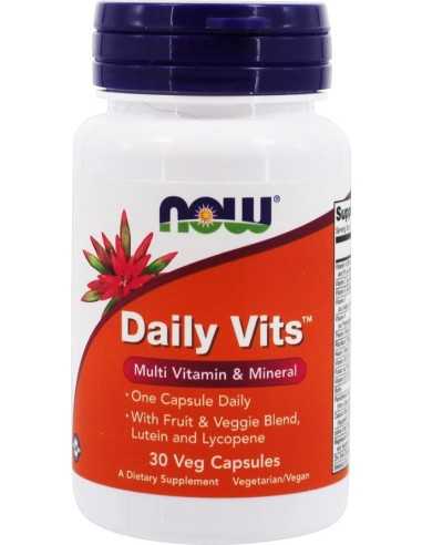 Daily Vits, Multi Vitamin & Mineral, 30 Veg Capsules