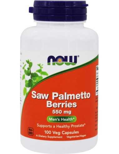 Saw Palmetto Berries, 550 mg, 100 Veg Capsules