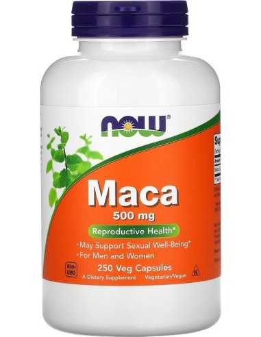 Maca 500mg, 250 Veg Capsules