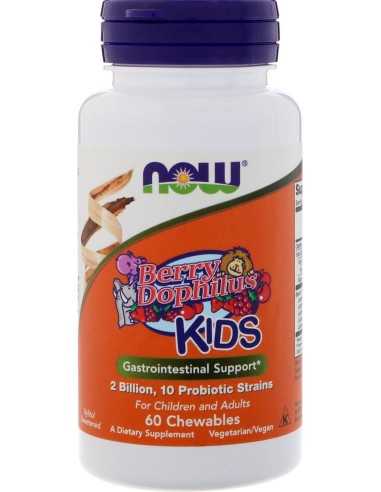 Berry Dophilus, Kids, 2 Billion, 60 Chewable