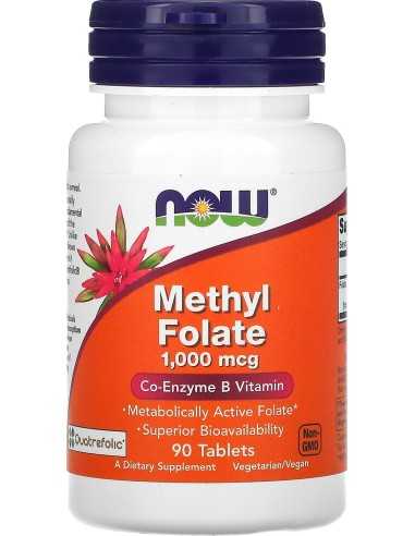 Methyl Folate, 1000 mcg, 90 Tablets