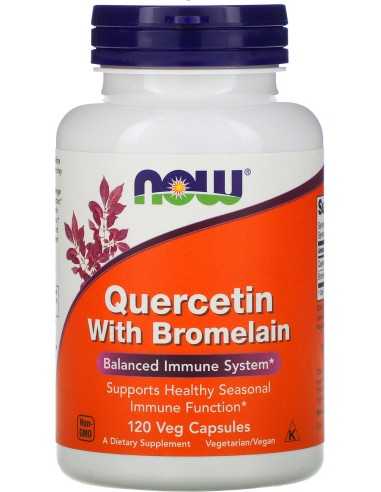 Quercetin with Bromelain, 120 Veg Capsules