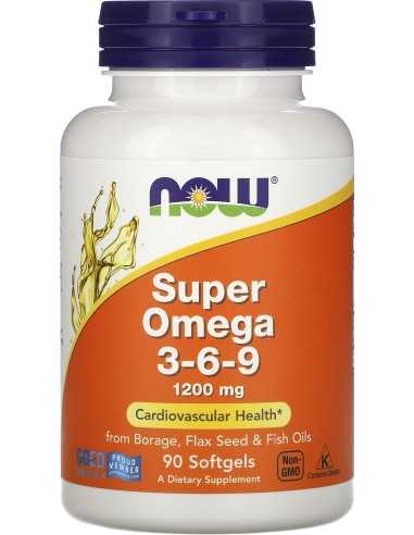 Super Omega 3-6-9, 1200 mg, 90 geelkapslit