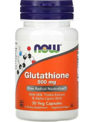 Glutathione, 500 mg, 30 Veg Capsules