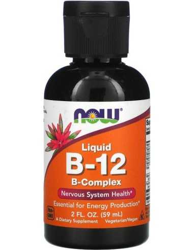 Liquid B-12, B-Complex, 2 fl oz (59 ml)