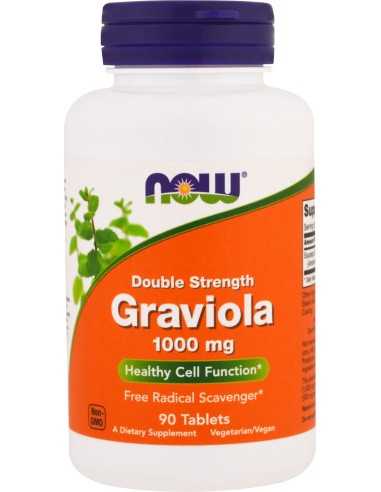 Graviola 1000 mg, Topelt tugevus, 90 tabletti