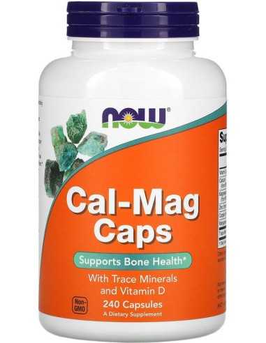 Cal-Mag Caps with Trace Minerals and Vitamin D, 240 Capsules