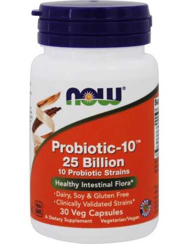 Probiotic-10, 25 Billion, 30 Veg Capsules