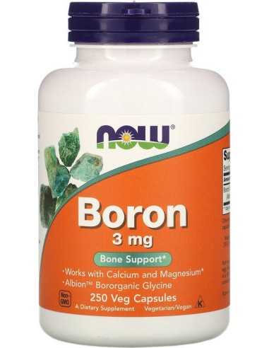 Boron, 3 mg, 250 Veg Capsules