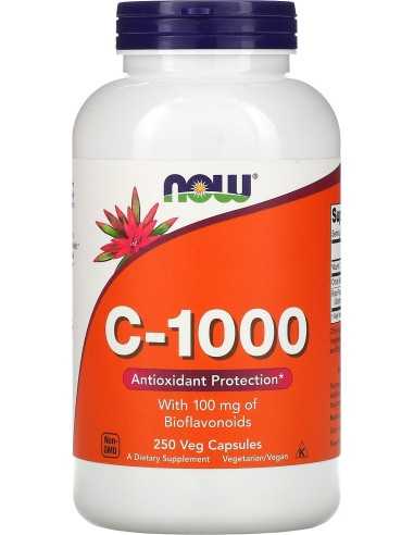 Vitamin C-1000 (Vitamiin C1000), 100 mg bioflavonoide, 250 kapslit