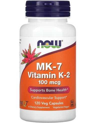 MK-7 Vitamin K-2 , 100 mcg, 120 Veg Capsules