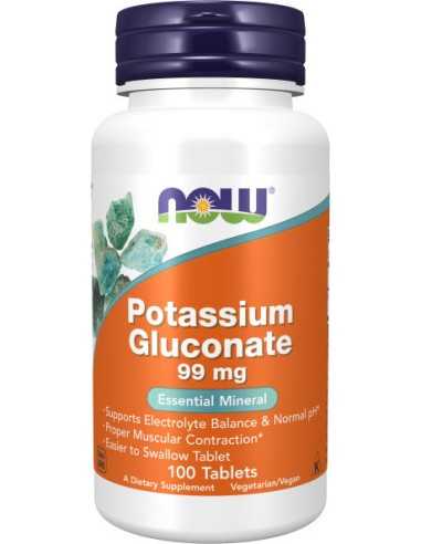 Potassium Gluconate, 99 mg, 100 Tablets