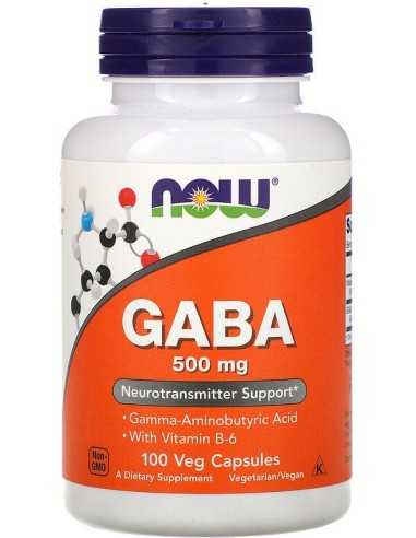 GABA, 500 mg, 100 kapslit