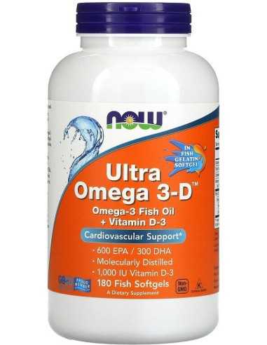 Ultra Omega 3-D, 180 Fish Softgels