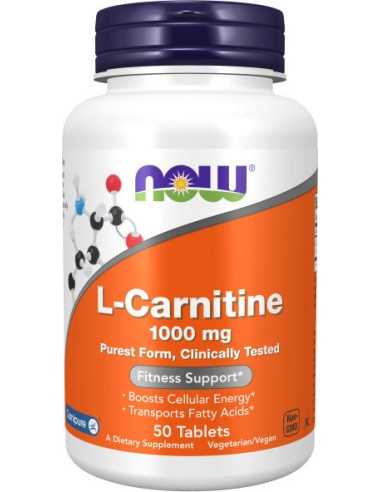 L-Carnitine, 1000 mg, 50 Tablets