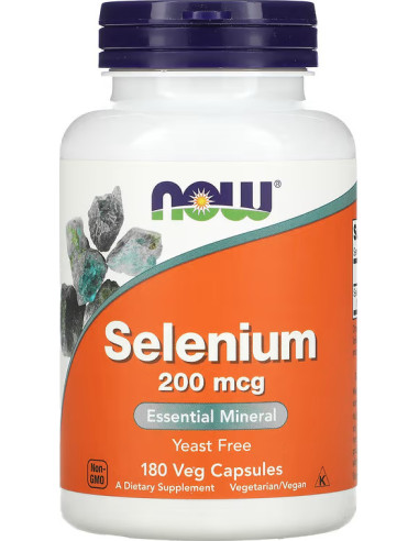 Selenium (Seleen), 200 mcg, 180 kapslit