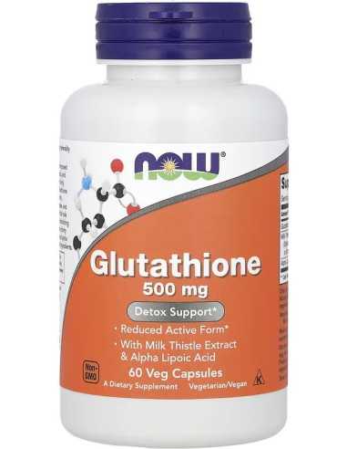 NOW Foods, Glutathione, 500 mg, 60 Veg Capsules