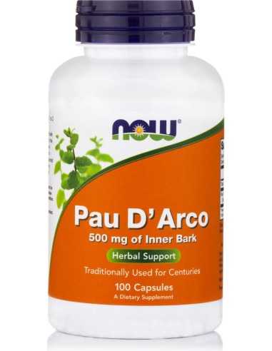 Pau D' Arco, 500 mg, 100 capsules