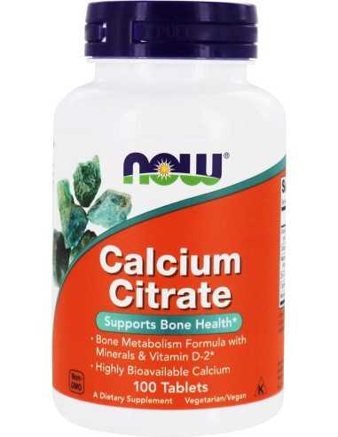 Calcium Citrate, 100 tablets