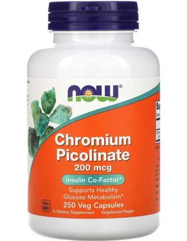 Chromium Picolinate, 200 mcg, 250 Veg Capsules