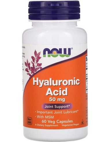 Hyaluronic Acid, 50 mg, 60 Veg Capsules