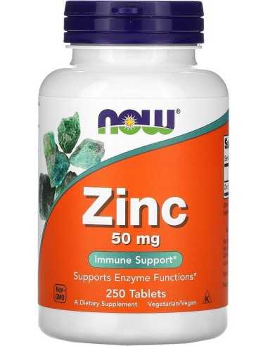 Zinc, 50 mg, 250 Tablets